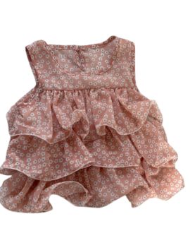 Luchtig jurkje met bloemen print