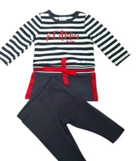 Baby meisjes set- streep