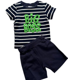 2-delig Big Boss jongens setje