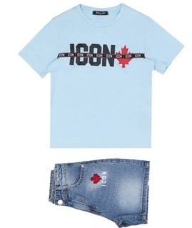 Icon zomerset met short jeans