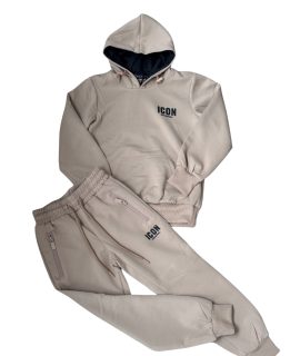 Icon joggingpak-Zandkleur
