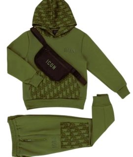 Icon joggingpak- Army Green