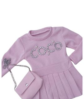Coco dress baby in het roze