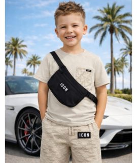 Icon zomerset- Beige met tasje