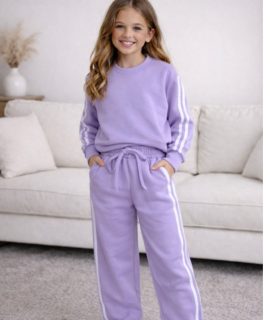 Stripe set- Lilac