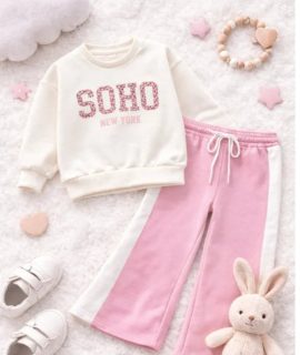 Soho Joggingset – Roze