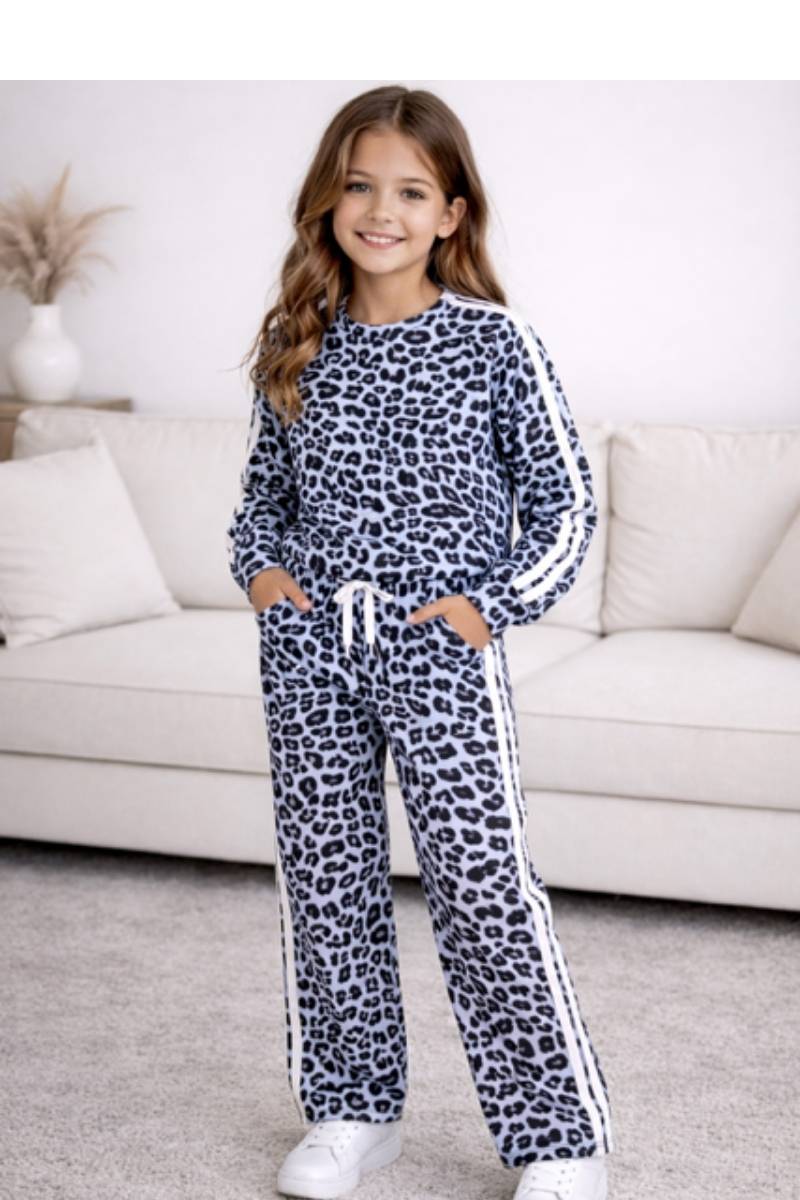 Stripe set- Panther Blue