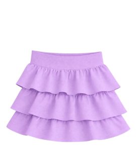 Mila Ruffle Skort- Lilac