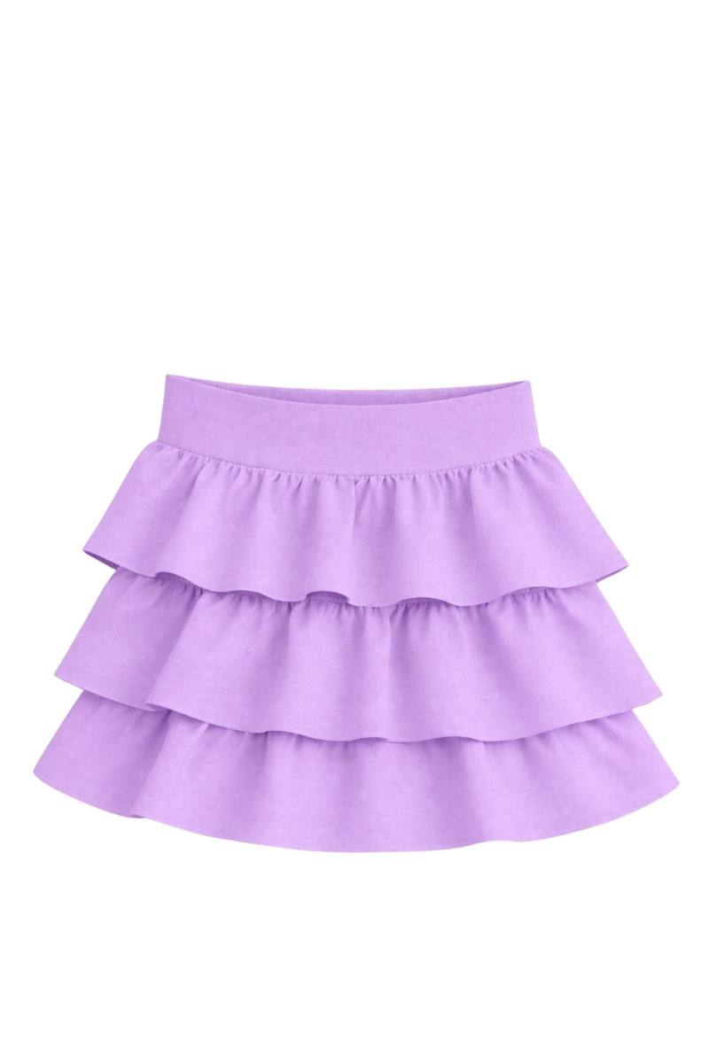 Lila broek rokje