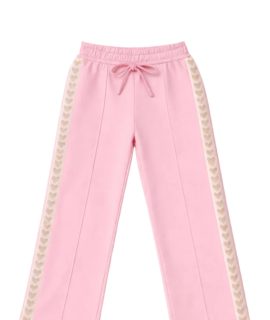 Jogger met hartjes- Roze