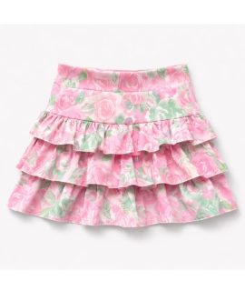 Mila Ruffle Skort- Roze
