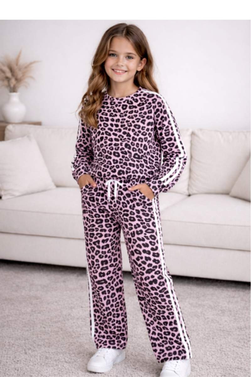 Stripe set- Panther Pink