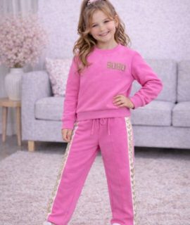 Soho joggingset- Knalroze