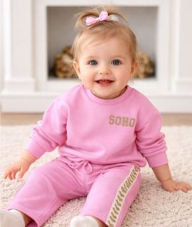 Soho Joggingset Baby- Roze