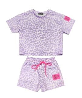 Panter Short set- Paars