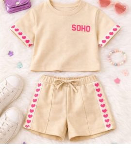 Soho Short set- Beige