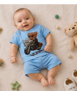 Icon Short set- Blauw