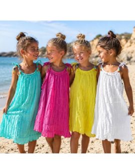 Ibiza Dress-Geel