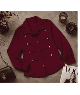 JayJay Blouse- Bordeaux