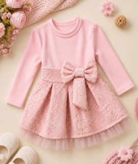 Little baby dress – Pink